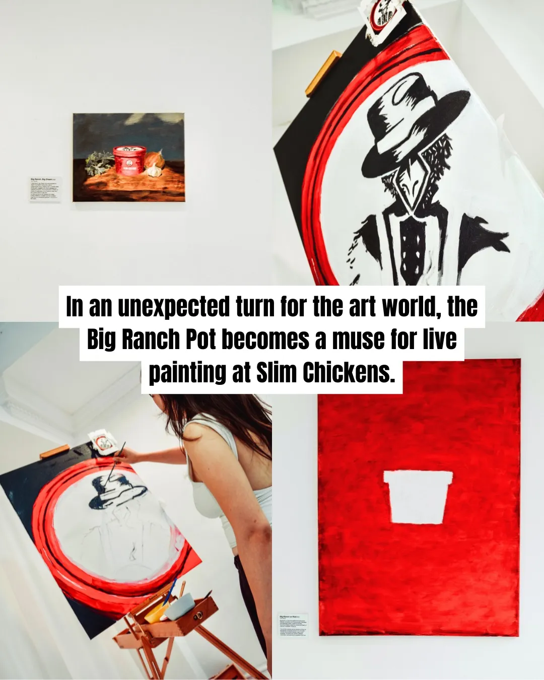 Slim Chickens Big Ranch Pot Exhibition